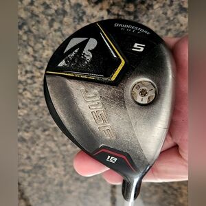 Bridgestone Golf J15F Fairway 18º 5 Wood Mitsubishi Fubuki z75 x5ct R-flex Right